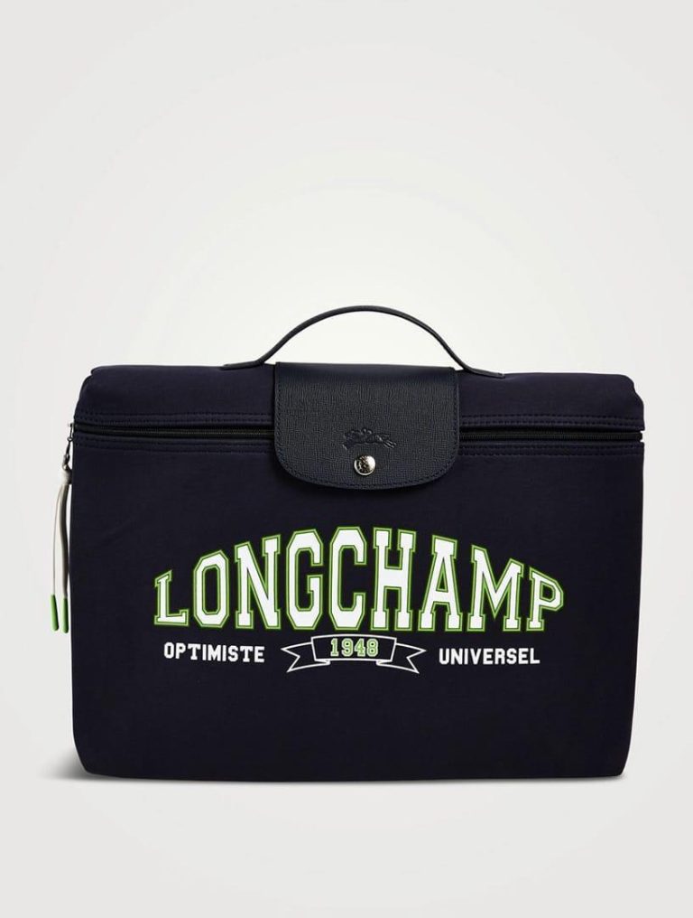 brand12 A Ready💕 Longchamp Le Pliage Briefcase Navy 1.890.000,- (Muat untuk laptop semua ukuran yaa🤗🥰)